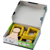 Djois Made By Tarifold - Relieur Pli-Fix Jaune 90 mm - Lot de 100 - Recyclable