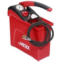 Virax - Pompe d'épreuve compacte 50 bar 10L - Pression maxi 50 bar - Robuste et fiable