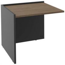 Burocean - Module départ Bas Ola 82,5 cm Noyer/Anthracite - Éco-responsable, PEFC, 5 ans Garantie