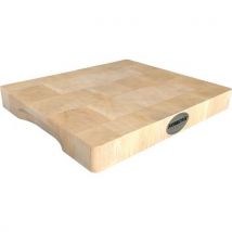 Planche À Découper Bois 30 X 25 Cm Épaisseur 35 Cm