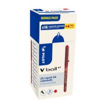 Stylo V-ball 07 Mm Pilot Rouge