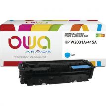 Hp W2031a Toner Remanufacturé Cyan