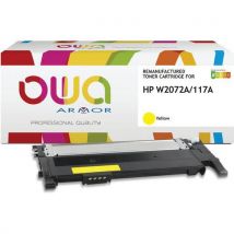 Hp W2072a Toner Remanufacturé Très Très Haute Capacité Jaune