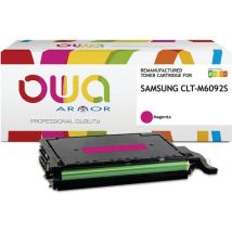 Owa - Toner remanufacturé Magenta SAMSUNG CLT-M6092S - 7000 pages - Éco-responsable