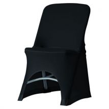 Housse Stretch Pour Chaise Norman - Noir