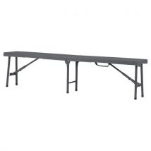 Banc Pliant Sharpbench - 184 Cm - Gris Bleuté