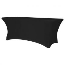 Housse Stretch Pour Table L120 - Noir