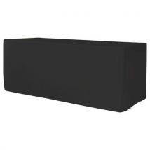 Housse Droite Pour Table Worktop 180 - Noir