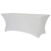 Housse Stretch Pour Table Xxl 180 - Blanc