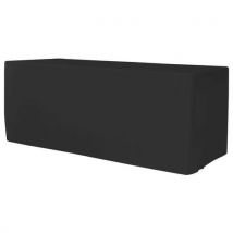 Housse Droite Pour Table Xxl 180 - Noir