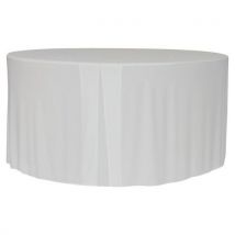 Housse Droite Pour Table Planet 150 - Blanc