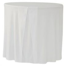 Housse Droite Pour Table Praxis 80 - Blanc