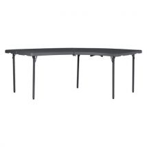 Table Pliante Xl Moon 232 X 76 Cm - Gris Bleuté