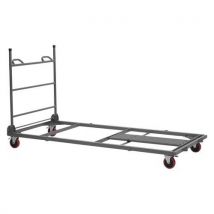 Chariot Pour Table Xl - Worktop 180 - Gris Bleuté