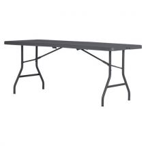 Table Pliante Sharp 182 X 75 Cm - Gris Bleuté