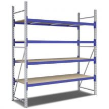 Kit Rayonnage Départ 2500x2200x800 Mm 4 Niveaux 2200 Kg