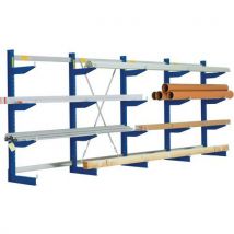 Rayonnage Cantilever Simple Face 600 Mm De Profondeur