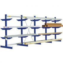 Rayonnage Cantilever Type L Double Face Profondeur 1320mm