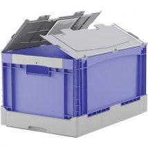 La Bitobox Pliable Poignée Ouverte 297 Mm De Hauteur Bleu