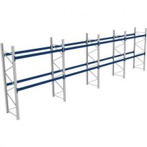 Rack 1 Départ + 3 Suivants Lxlxh 2700x11400x3500 800kg 2 Niv