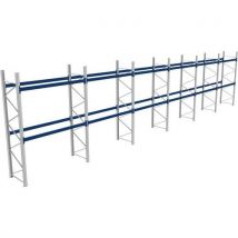 Rack 1 Départ + 5 Suivants Lxlxh 2700x17100x4000 800kg 2 Niv