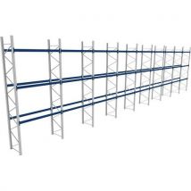 Rack 1 Départ + 8 Suivants Lxlxh 2700x25500x6000 1000kg 3 Niv