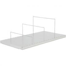 Barre De Séparation Galvanisée En Gris