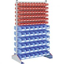 Rayonnage Fixes Double Face Fourni Avec 84 X Sk2311 Bleu
