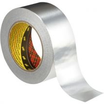 3M - 3M 1 Ruban adhésif métallique 1436 50 mm x 50 m - Argent - 3M