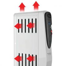 Radiateur À Bain D'huile Caréné 1500w Tuareg