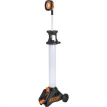 Projecteur De Chantier Led Avec Mât D'éclairage 360°