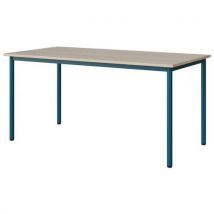 Table Malibu 160x80 T6 4p Stra Abs Acacia/bleu 5025