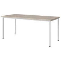Table Malibu 180x80 T6 4p Stra Abs Acacia/blc 9016