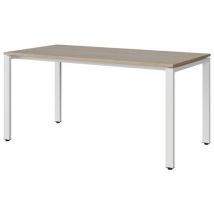 Table Malibu 160x80 T6 Soudé Stra Abs Chêne 1146/blc 9016