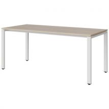 Table Malibu 180x80 T6 Soudé Stra Abs Acacia/blc 9016
