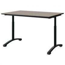 Table Malibu 120x80 T3/t6 Dl St Antib Chên 1146/no Noir 9005
