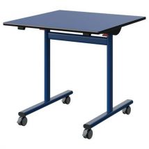 Table Malibu Rab. 80x80 T6 Dl St Bleu U525/noir Bleu 5005