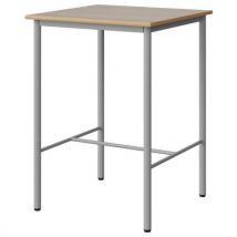 Mange-deb. Malibu 80x80cm 4p Str Alaisé Acacia/gris 9006