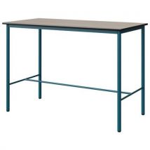 Mange-deb Malibu 160x80 4p Str Antib Acacia/noir Bleu 5025