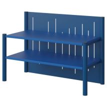 Manutan Expert - Surmeuble Malibu 2 Portes - Bleu - 94x64x43 cm - Éco-responsable, 15 ans Garantie