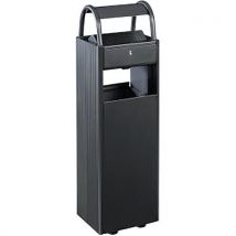 Cendrier/corbeille Sur Pied 6l/30l Kopa Gris Anthracite