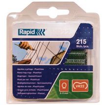 Agrafe Grillage Vr22 Plastifiée Boite De 215