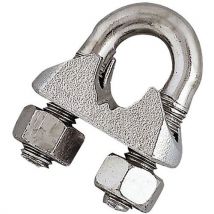 Serre Câble Étrier Acier Zingué Ø14mm Blister 1