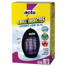Acto Grill Insectes Lamp 12 Led Uv