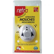 Retro Repulsif Ultrasons Mouches Moucherons