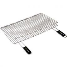 Grille Double Rectangulaire 60x40cm Manche Soft Touch