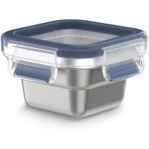 Boite Clip & Close Inox Carrée 02l