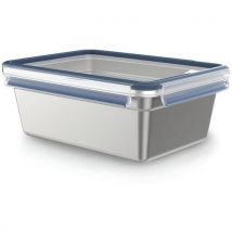Boite Clip & Close Inox Rectangulaire 3 L