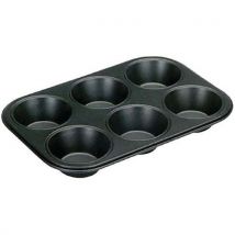 Plaque 6 Muffins Moka 26x18cm
