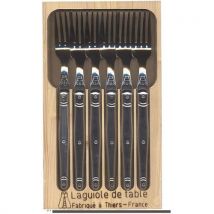 Coffret De 6 Fourchettes Laguiole Inox